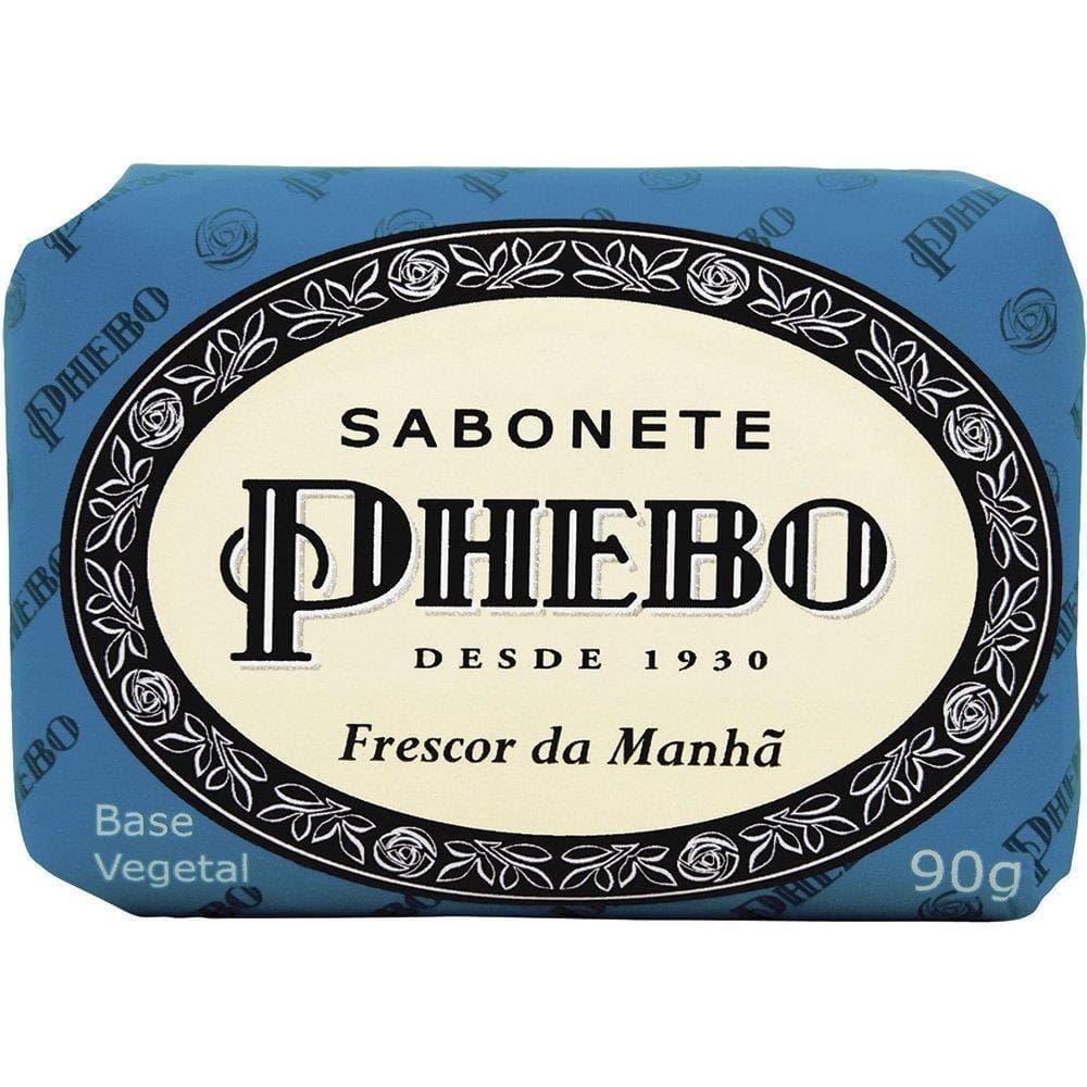 Sabonete Phebo Frescor da Manhã 90g - Embalagem com 12 unidades