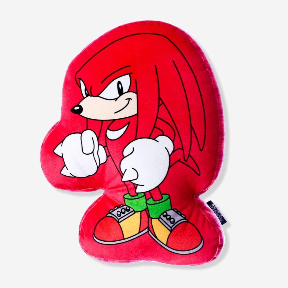 Almofada Formato Knuckles Sonic Vermelho - 10065043
