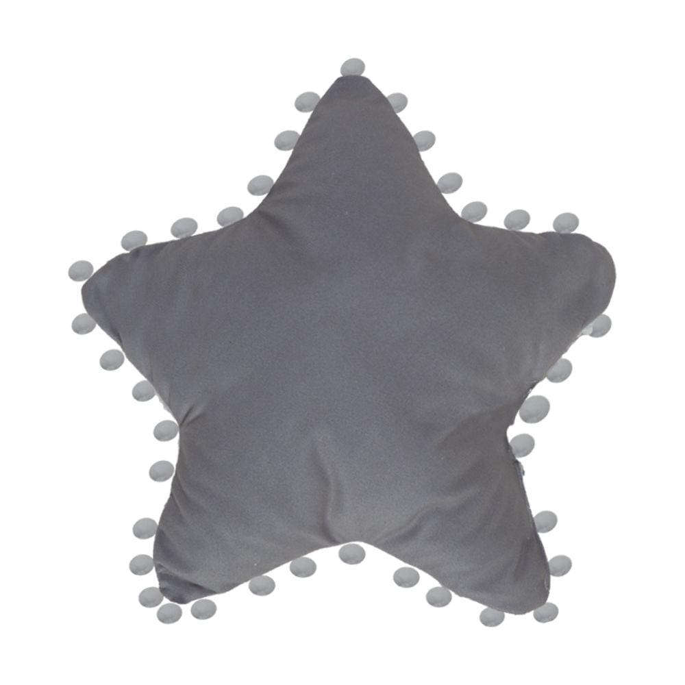 Almofada Decorativa Pompom Infantil  em suede 1 peça