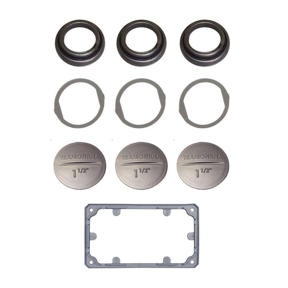 Kit De Vedação Ip54 Para Condulete Múltiplo 1" Tramontina Tramontina