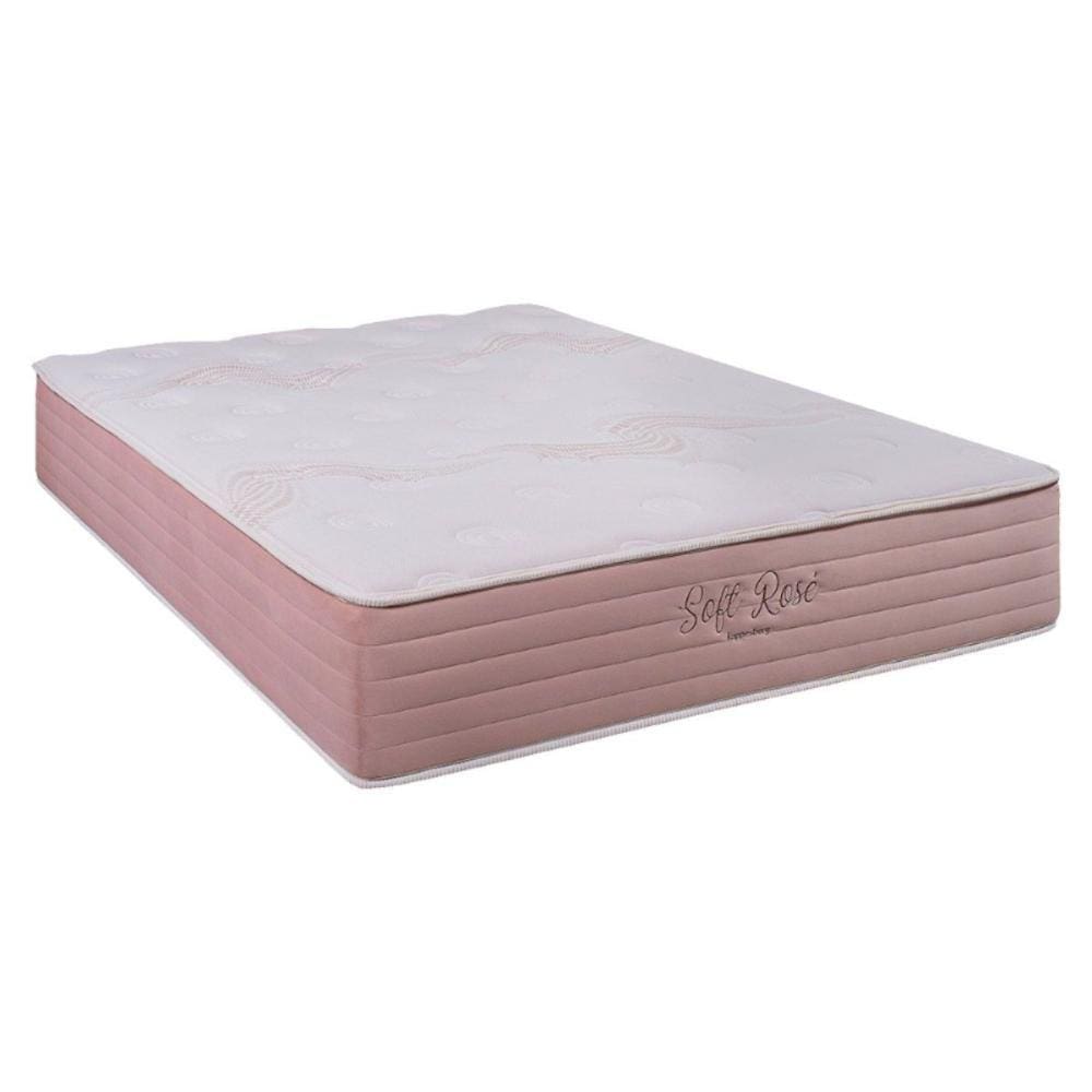 Colchão Casal Molas Ensacadas MasterPocket Soft Rosé (138x188x32) - Kappesberg
