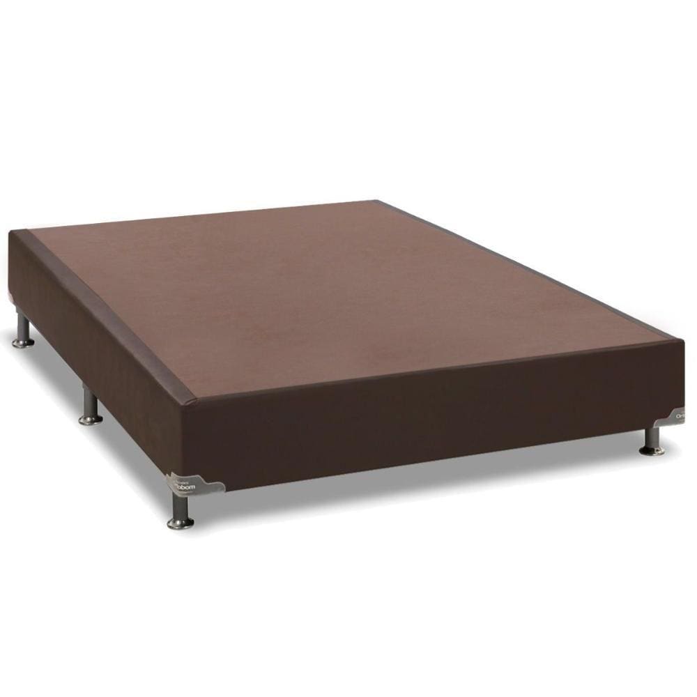 Cama Box Base Viúva Universal Courano Brown (128x188x30) - Ortobom
