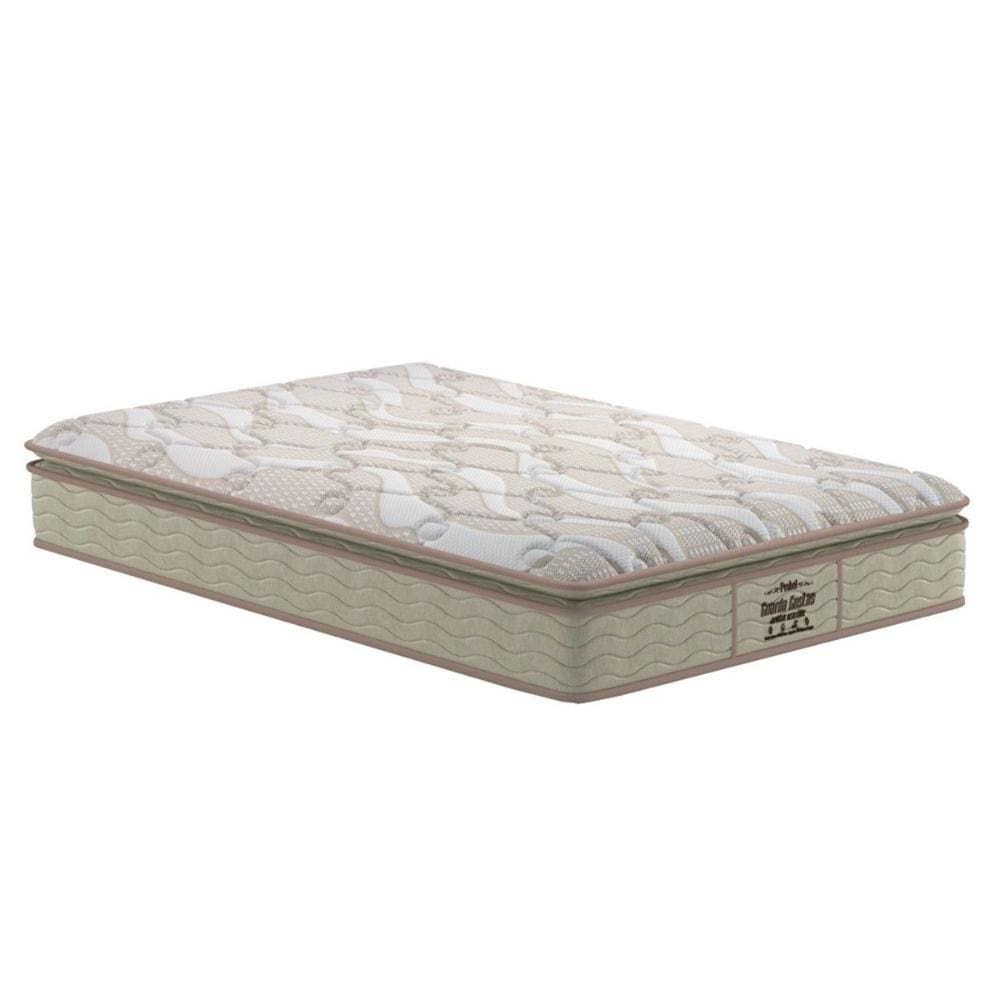 Colchão Solteiro Espuma Compact AG 65 / D33 / Guarda Costas Extreme Resistence Pillow Top Clean (78x188x28) - Probel