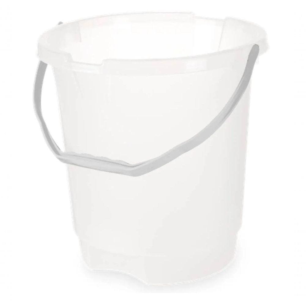 Balde Graduado 20l Transparente Plasvale 1684600