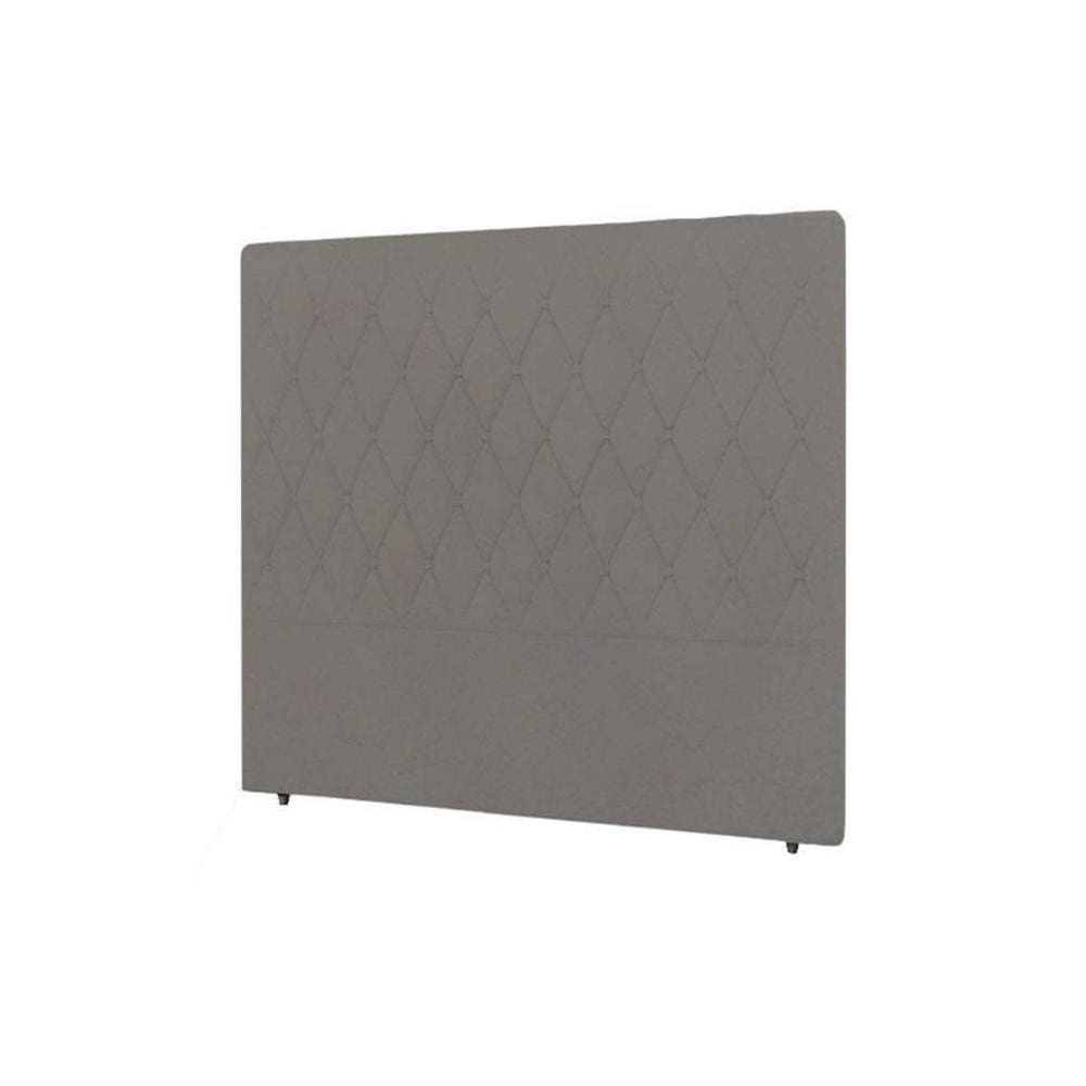 Painel de Cama Box Estofada Solteiro Camponesa Plus Camurca - Simbal