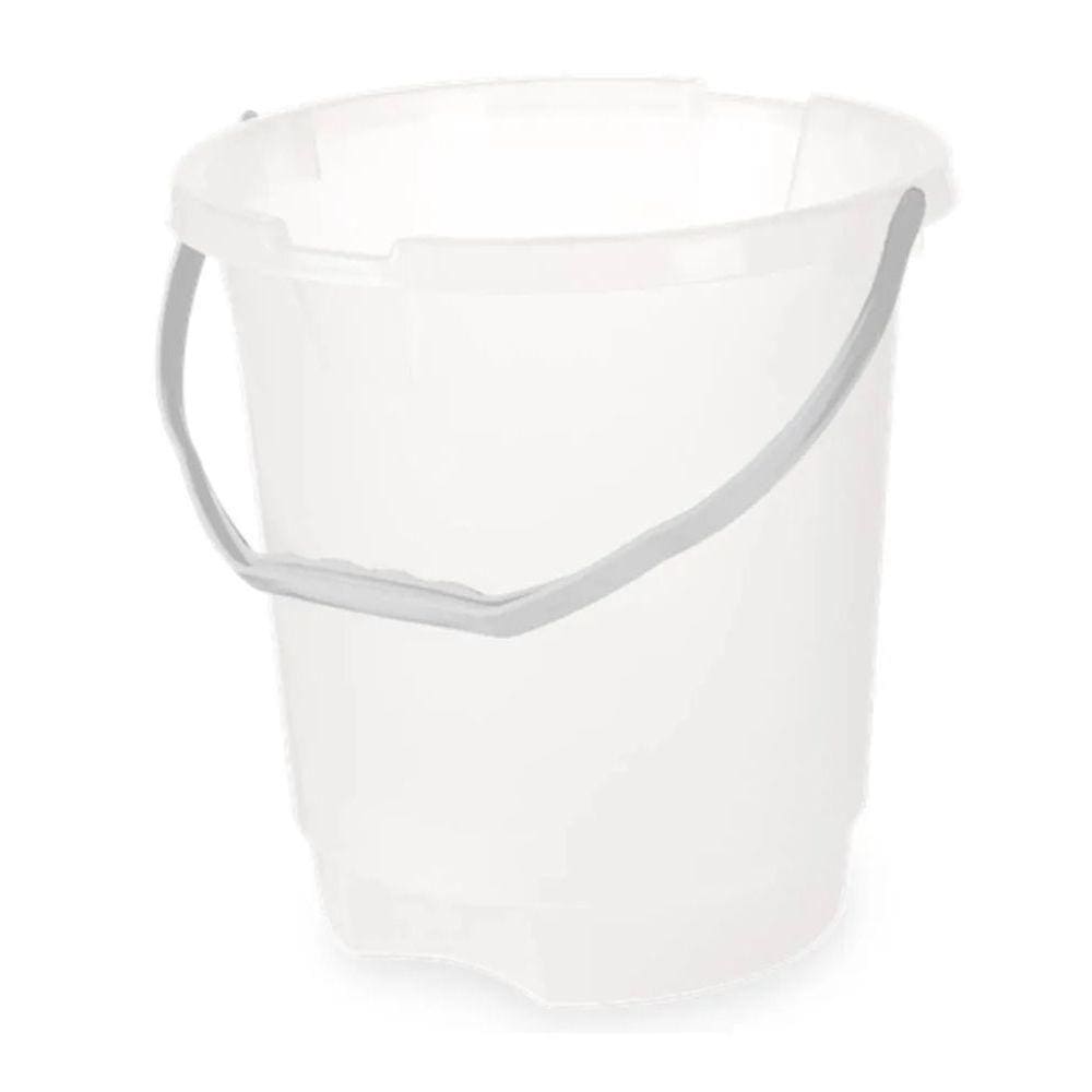 Balde Graduado 16l Transparente Plasvale 1624600