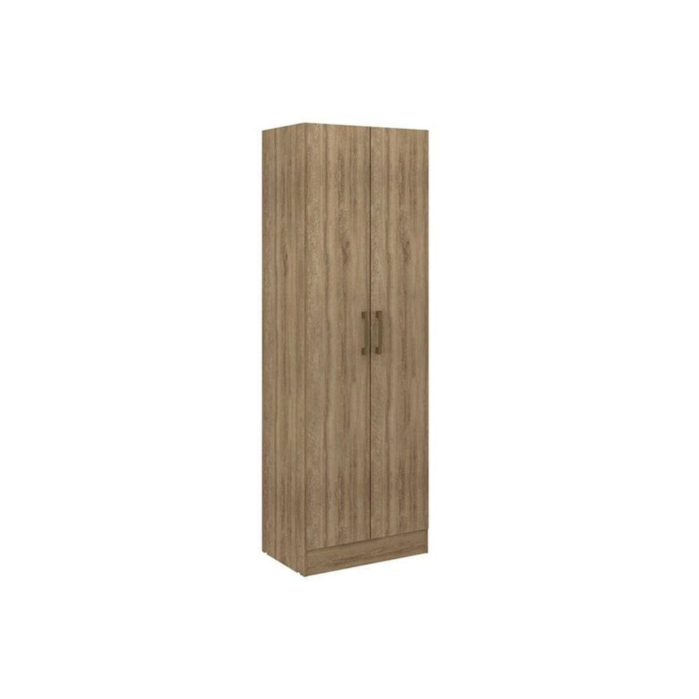 Armário Multiuso Casal 626 c/ 2 Portas Noce - Carraro