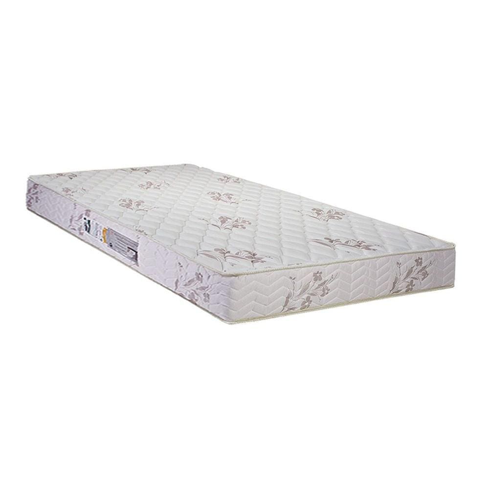 Colchão Solteiro Espuma D45 Gran Luck Flora Pró Saúde (88x188x20) - Luckspuma