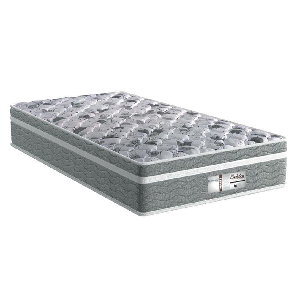 Colchão Solteiro Molas Ensacadas MasterPocket Evolution Euro Pillow Gray (88x188x32) - Probel