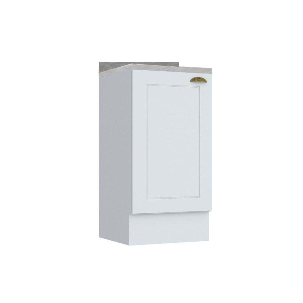 Módulo Cozinha Henn Americana Balcão 1 Porta c/ Tampo Branco