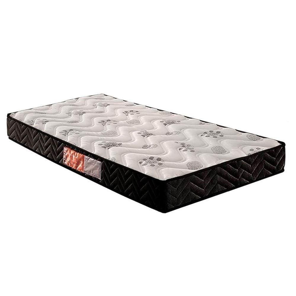 Colchão Solteiro Espuma D45 Pasquale Black (88x188x20) - Paropas