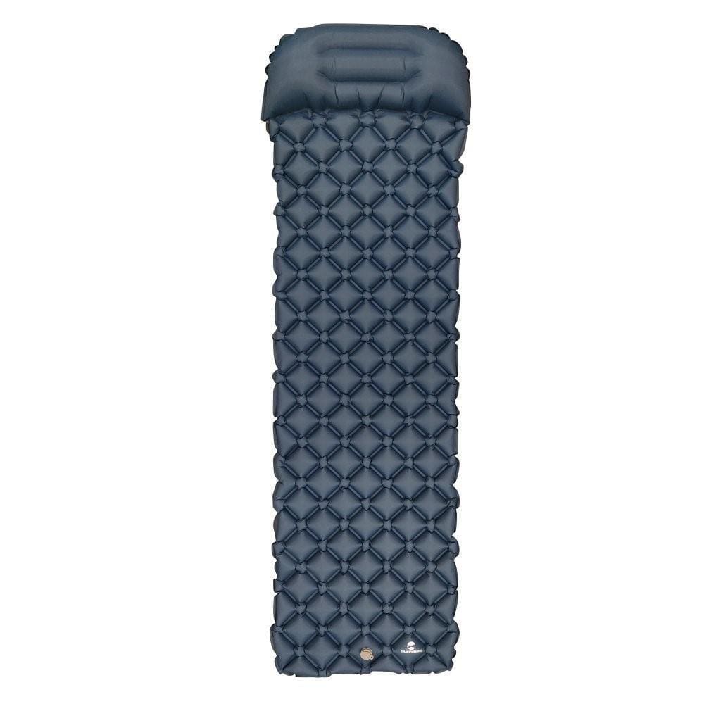 Colchonete Inflável Solteiro Guepardo Dott 1,95m x 58cm Azul