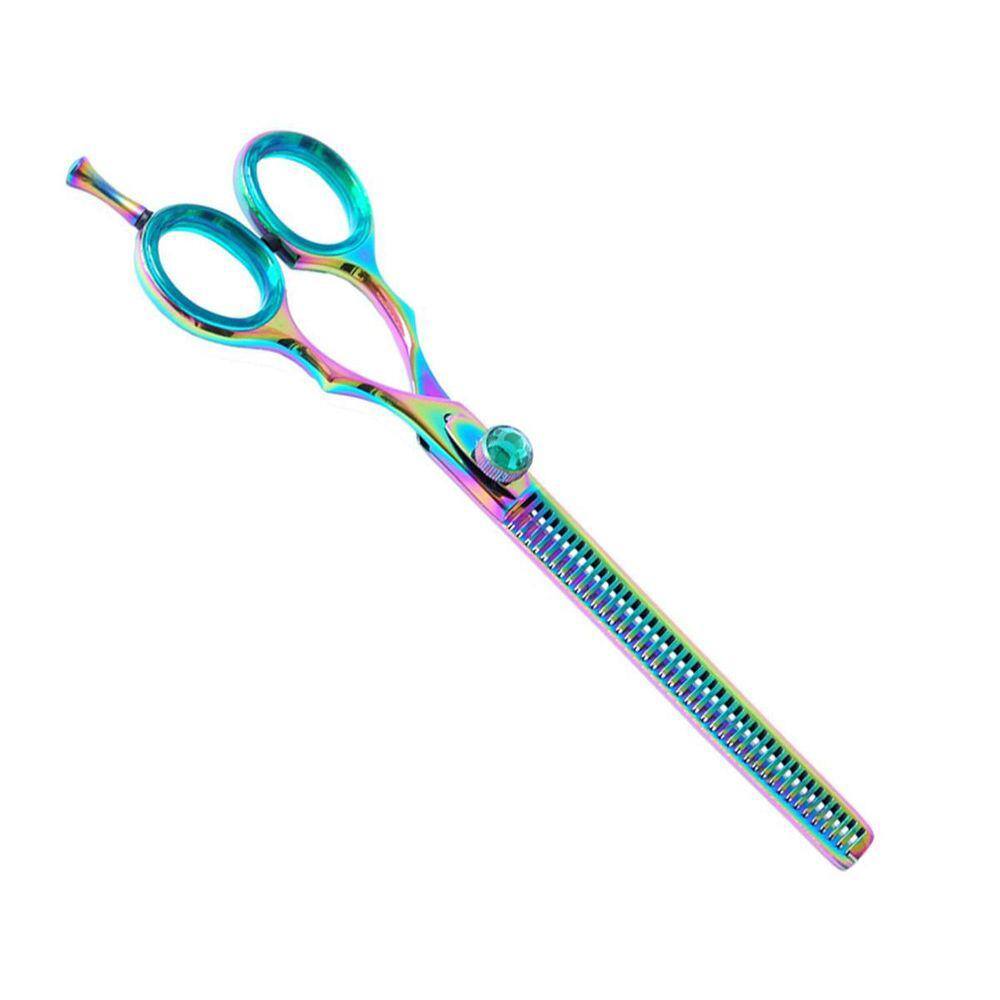Tesoura Maryam Semi Dentada 7 Tosa Profissional Pet Shop