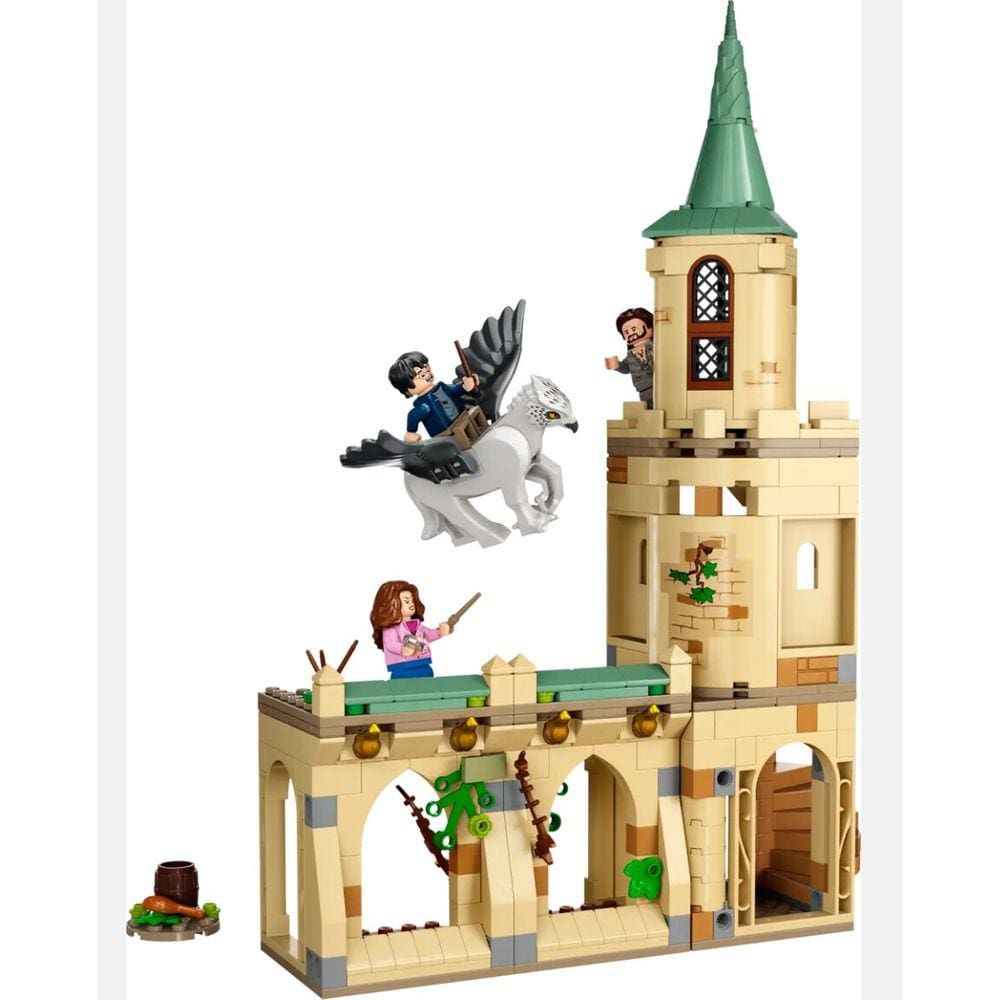 Conjunto de brinquedos Harry Potter Hogwarts Courtyard Sirius`s Rescue