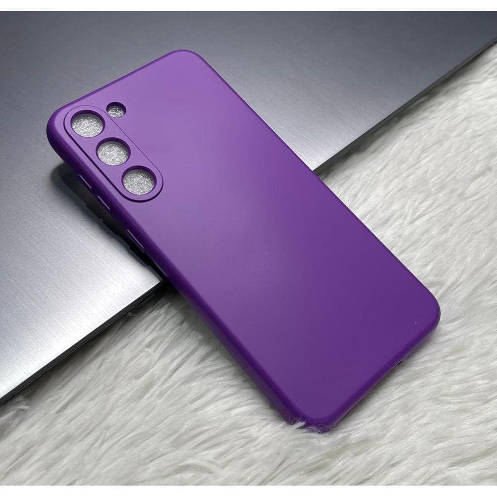 Capa Compatível Para Samsung S24 + Película Gel Privacidade