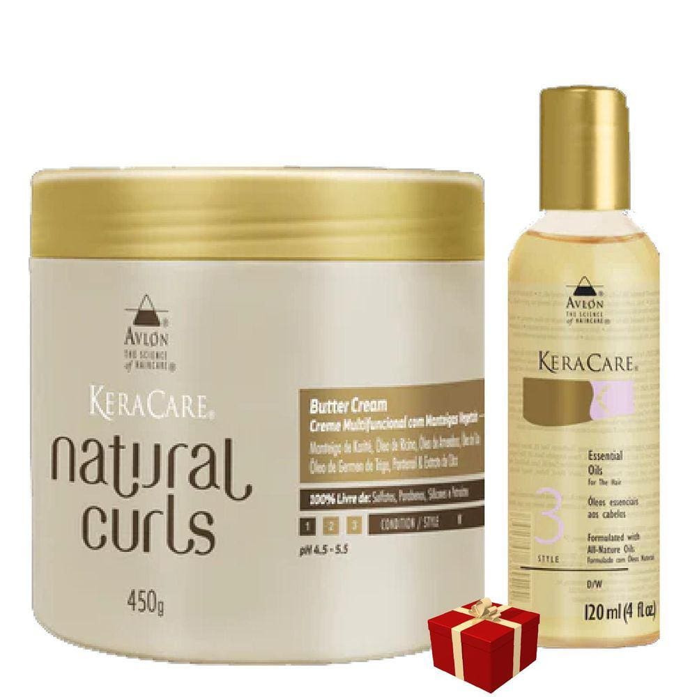 Avlon Keracare Butter Cream 450G +Essential Oils 120Ml