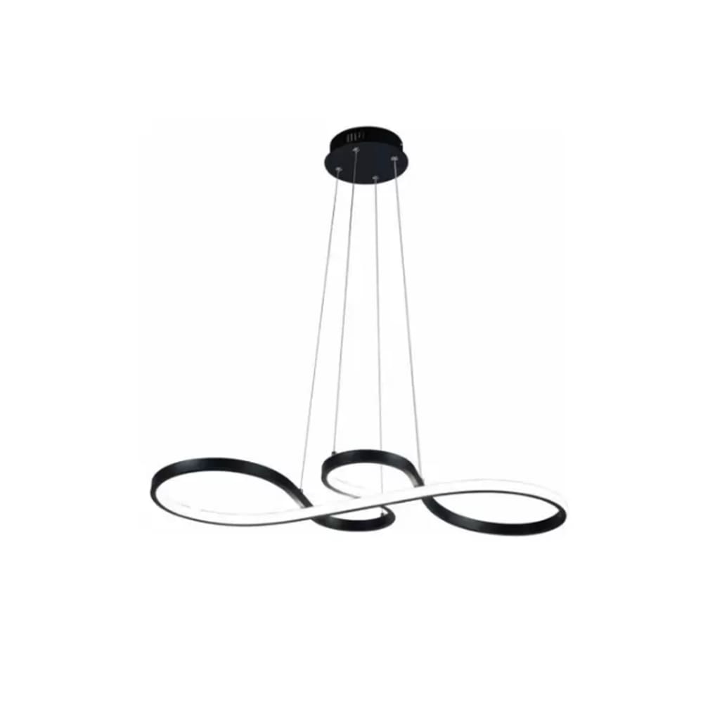 Lustre Pendente Led Design Moderno Luxo 3 Em 1 Bivolt  Nitrolux