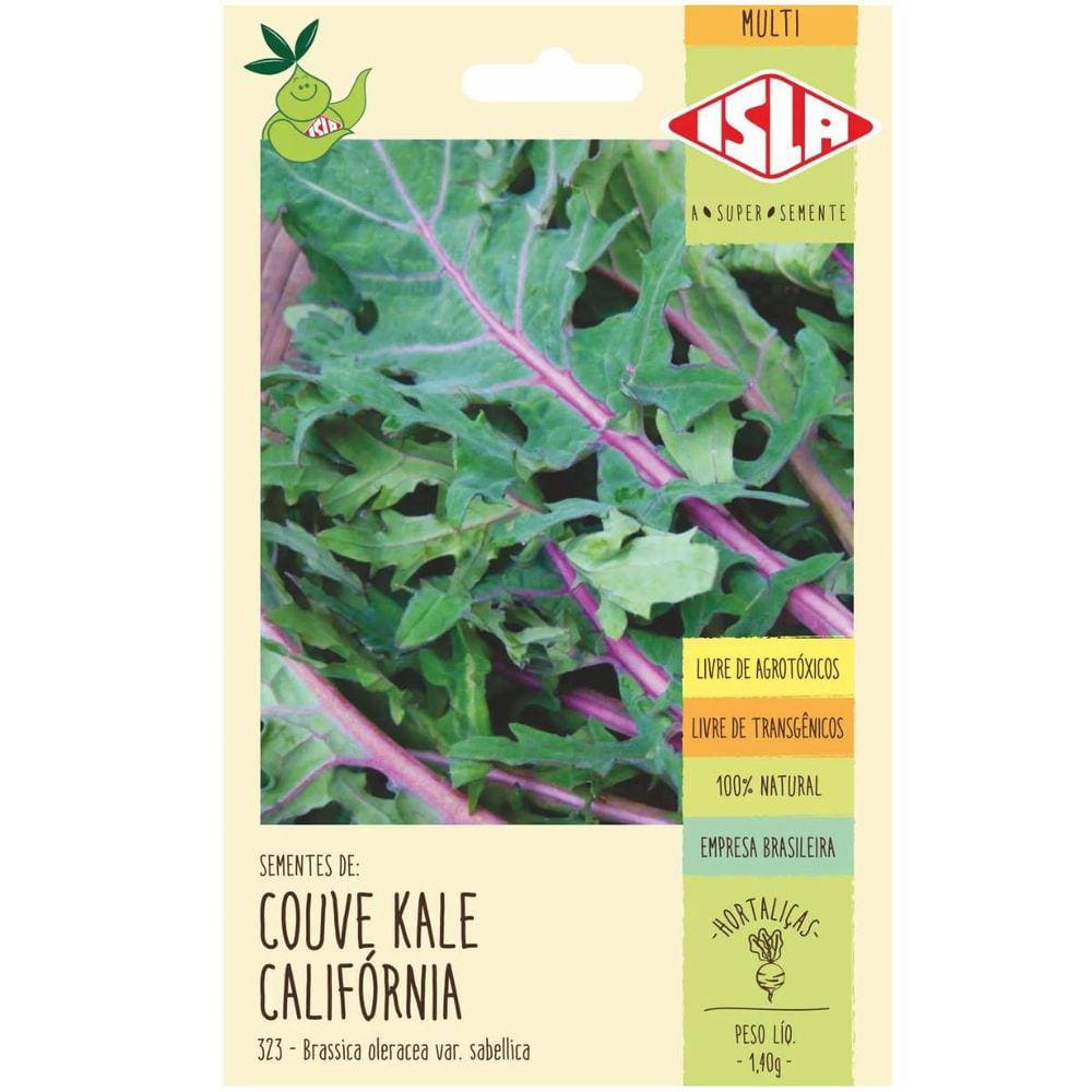 Sementes de Couve Kale Califórnia ISLA