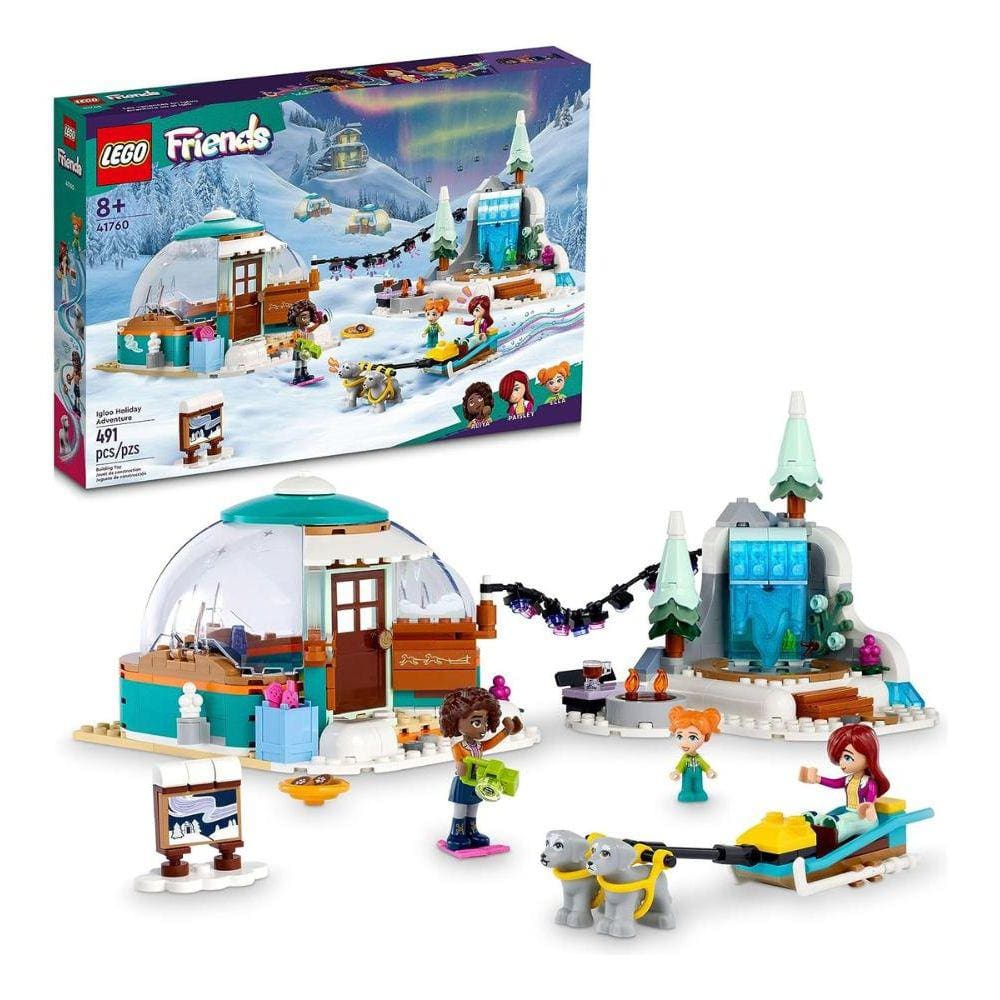 Lego Friends Aventura De Férias No Iglu - 41760