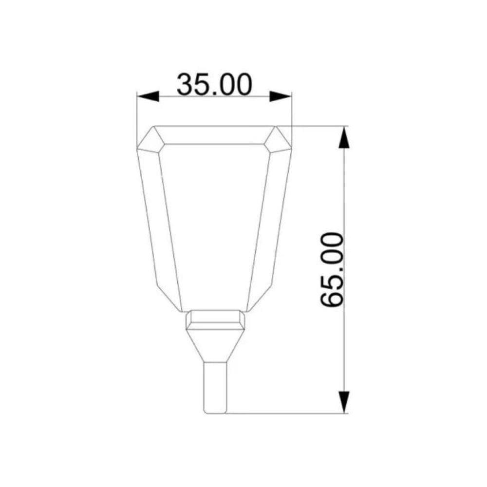 Kit 2 Cabides Premium de Parede Pr4300 Cromado