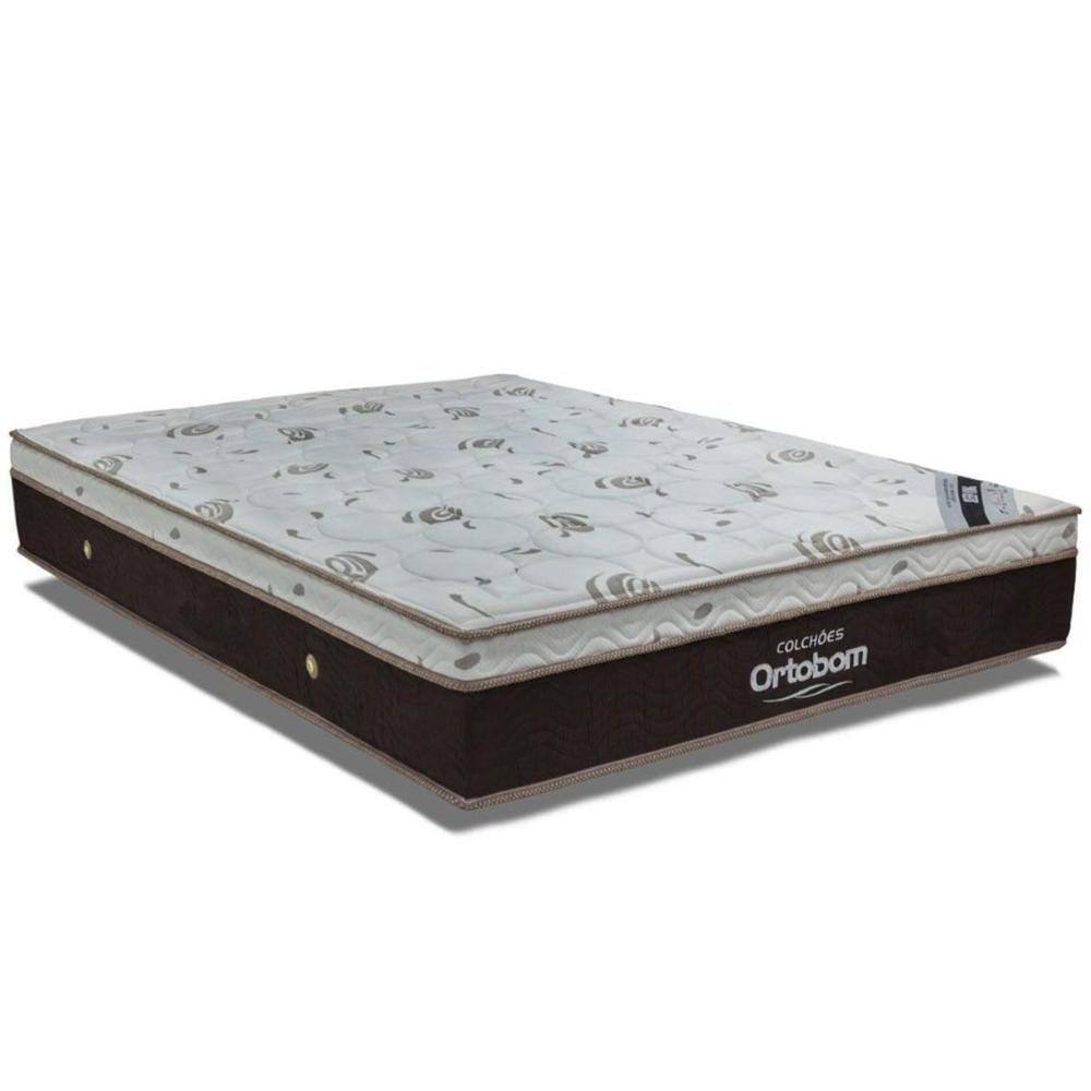 Colchão King Molas SuperPocket Ensacadas Sleep King OrtoPillow (186x198x32) - Ortobom