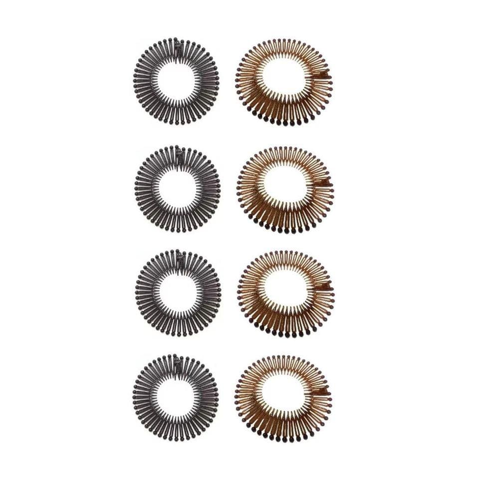 Tiara Bell Para Cabelo Penteado Modelo Básico Kit 8 Unidades