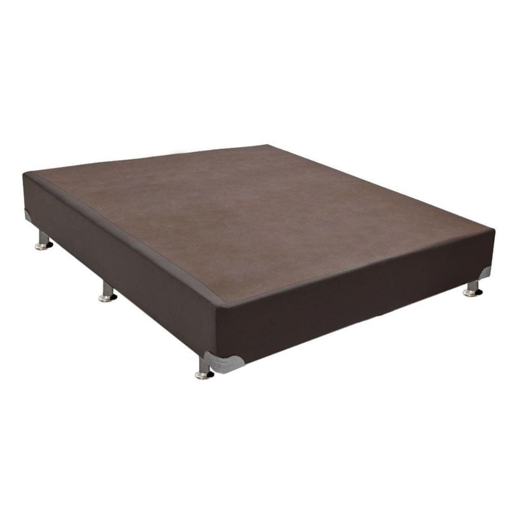 Cama Box Base Universal Casal Courano Brown (138x188x30) - Ortobom