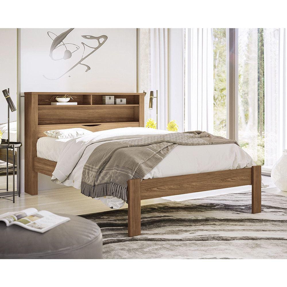 Cama de Casal com Baú