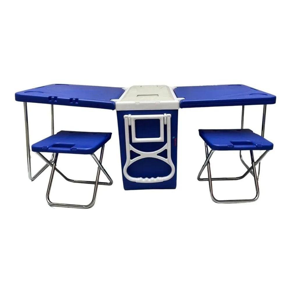 Caixa Termica Cooler 3 Em 1 Mesa E Cadeira 28L
