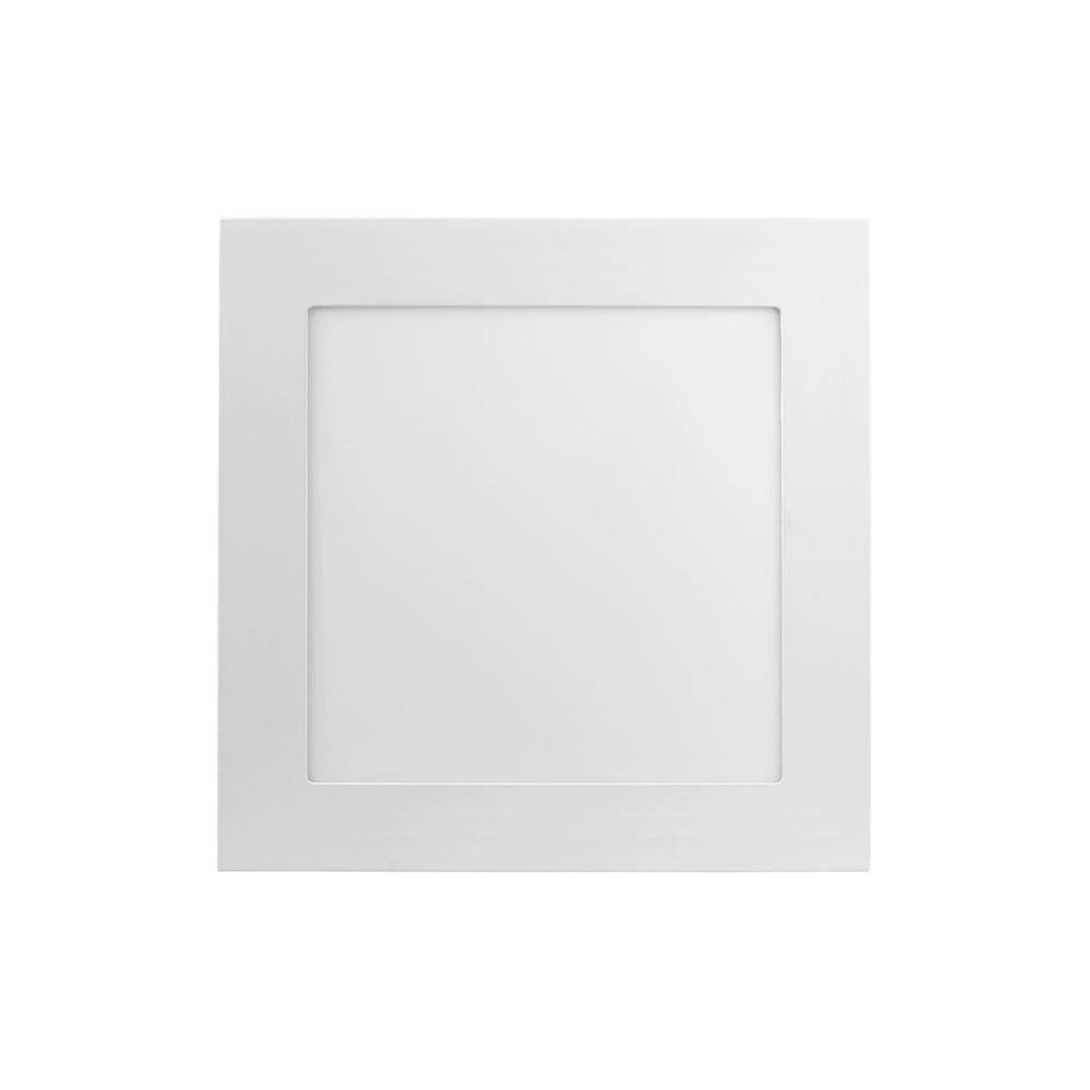 Painel Led Save Energy Quadrado De Embutir 20W Bivolt Branco