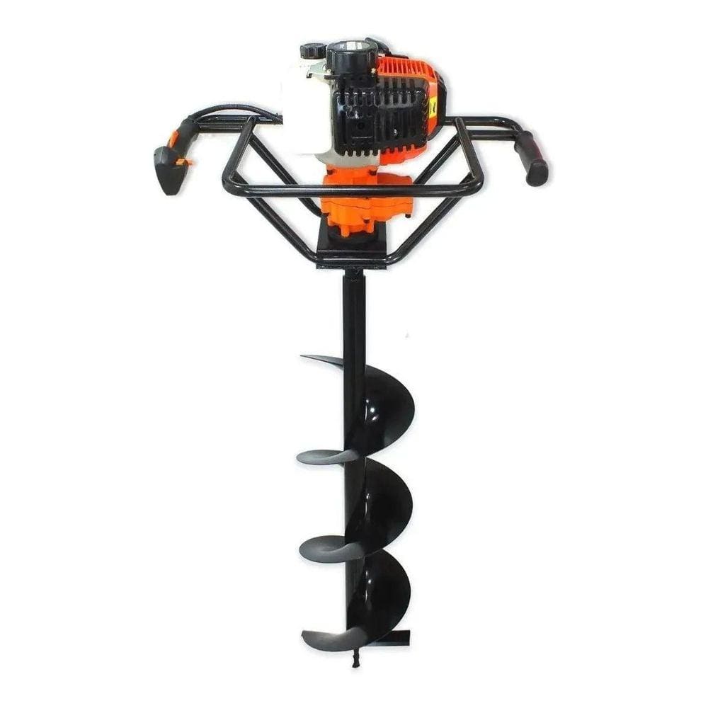 Perfurador De Solo Gasolina 52Cc + Broca 80X20 Vulcan Vps520