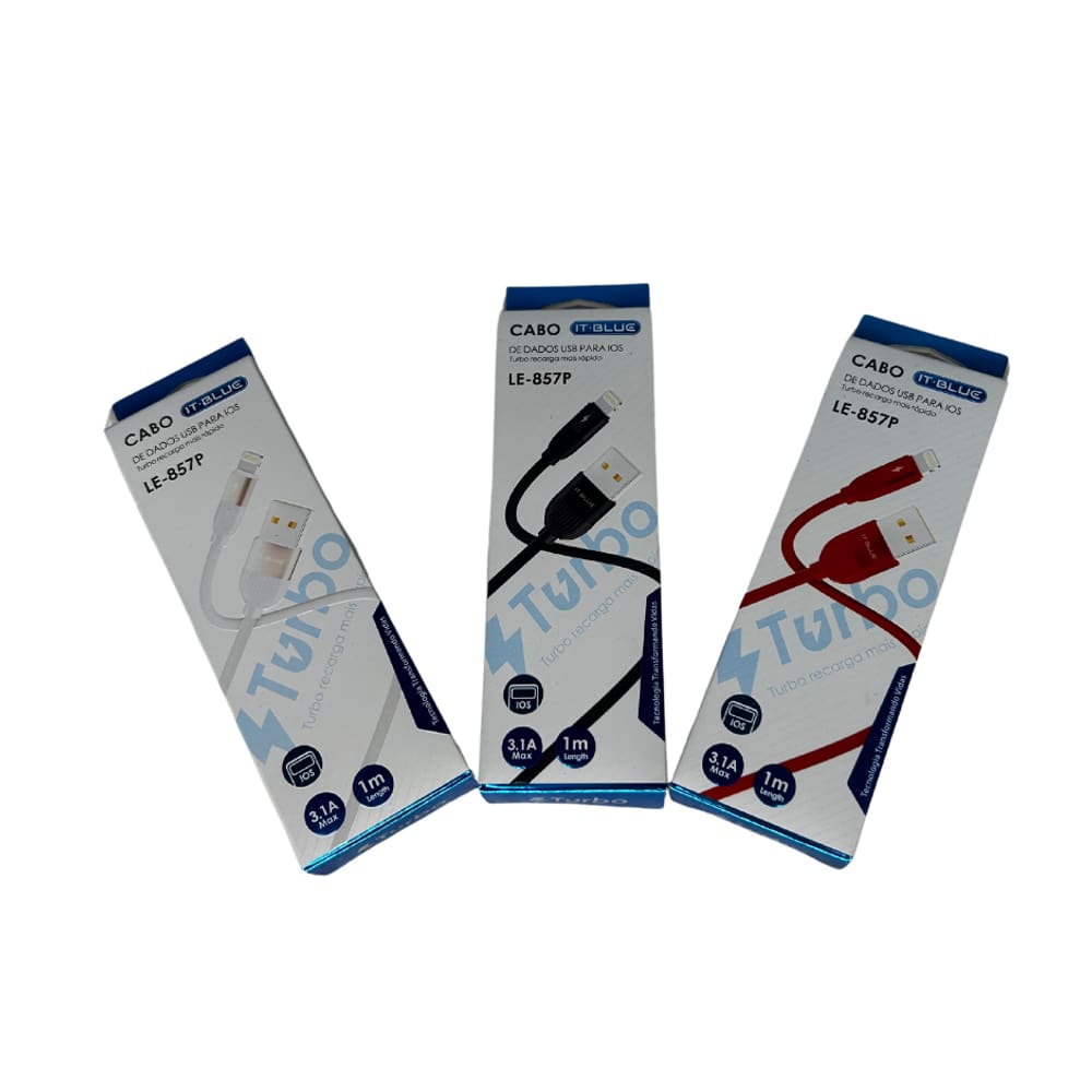 Cabo De Dados Usb IOS It-Blue