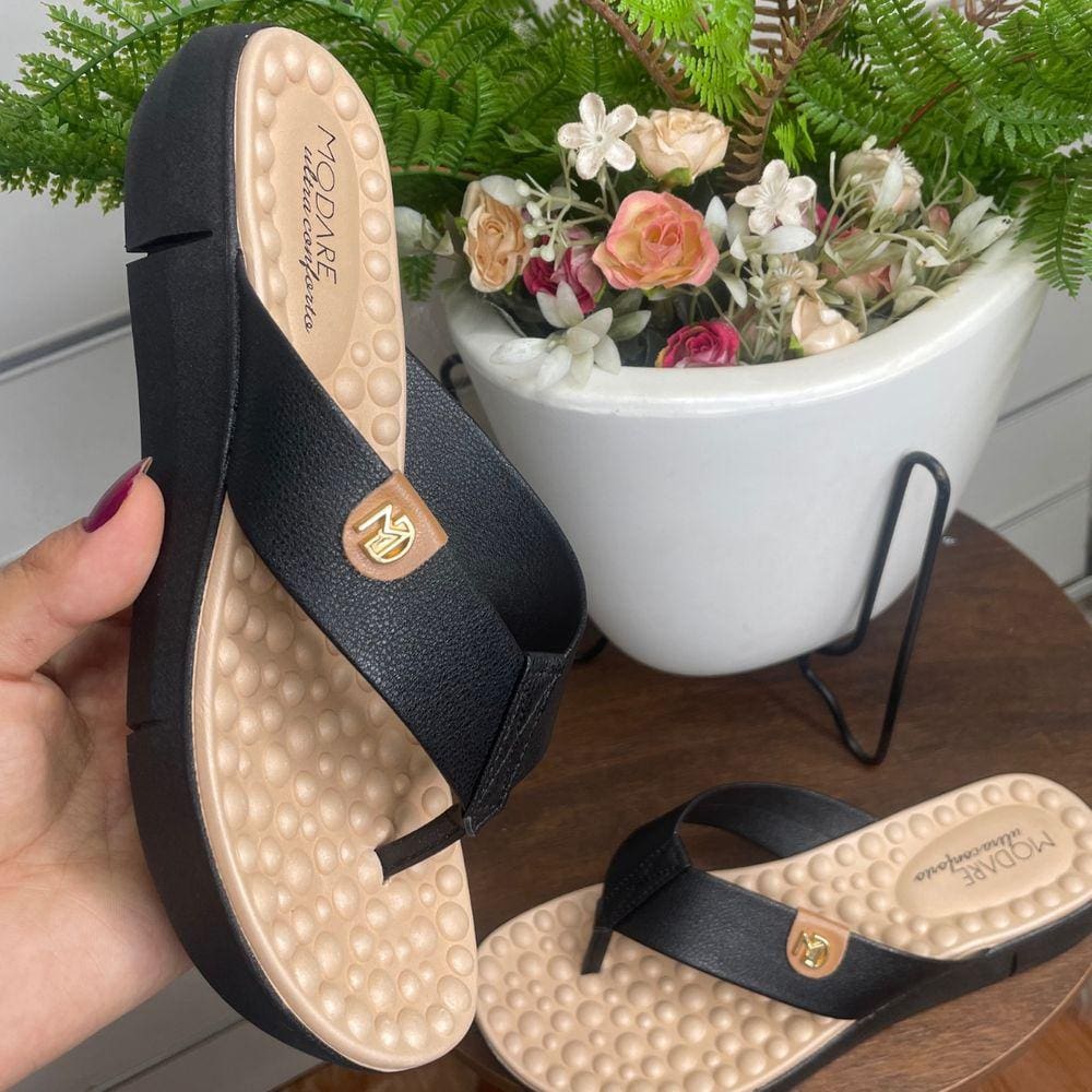 Chinelo Modare Ortopedico Macio Esporão