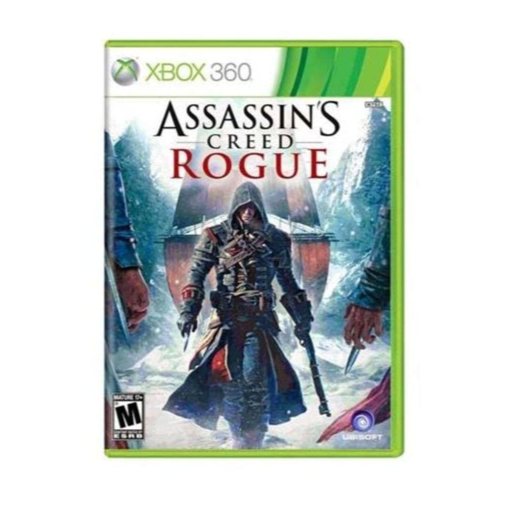 jogos assassin`s creed rogue xbox 360 americano lacrado