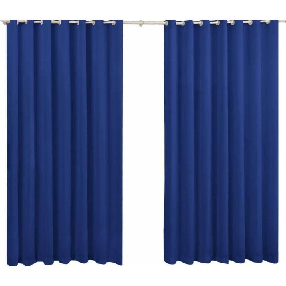 Cortina 2,00X1,40 Oxford Quarto Sala Cozinha Azul Royal