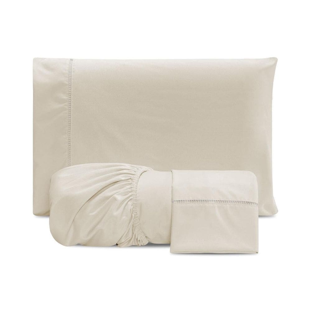 Jogo De Lençol Casal 3 Peças 300 Fios Palha