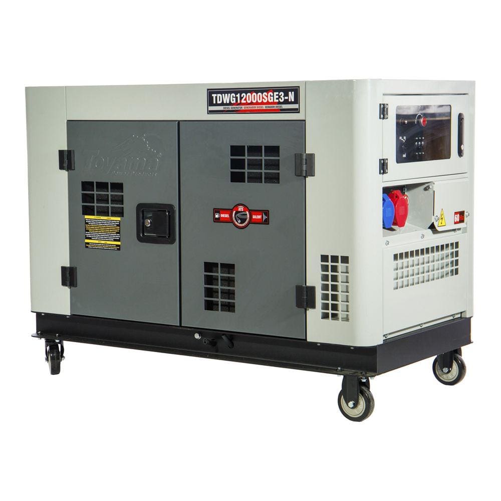 Gerador de Energia Cabinado Toyama a Diesel 12.5 kVA 220/380V