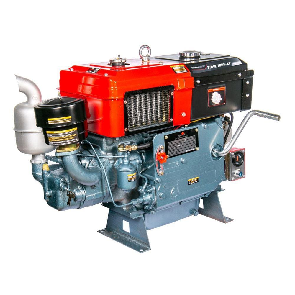 Motor a Diesel Toyama TDWE18RE-XP 16.5 HP Partida Elétrica com Radiador
