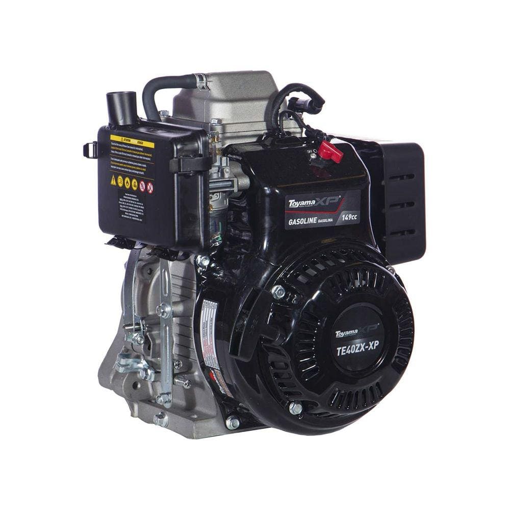 Motor a Gasolina Toyama TE40ZX 4 HP sem Tanque com Eixo Roscado