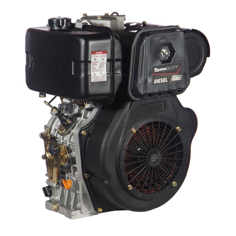 Motor a Diesel Toyama TDE160EXP 668 cc 4 tempos