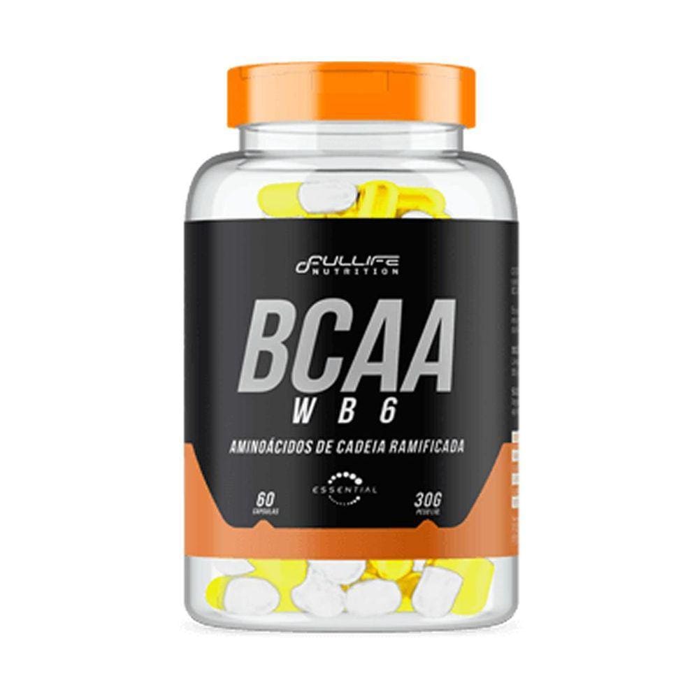 Bcaa Wb6 Sem Sabor 60 Capsulas