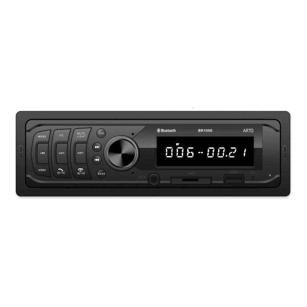 Ar70 - Som Automotivo Mp3 Player Fm Bluetooth Usb Br1000