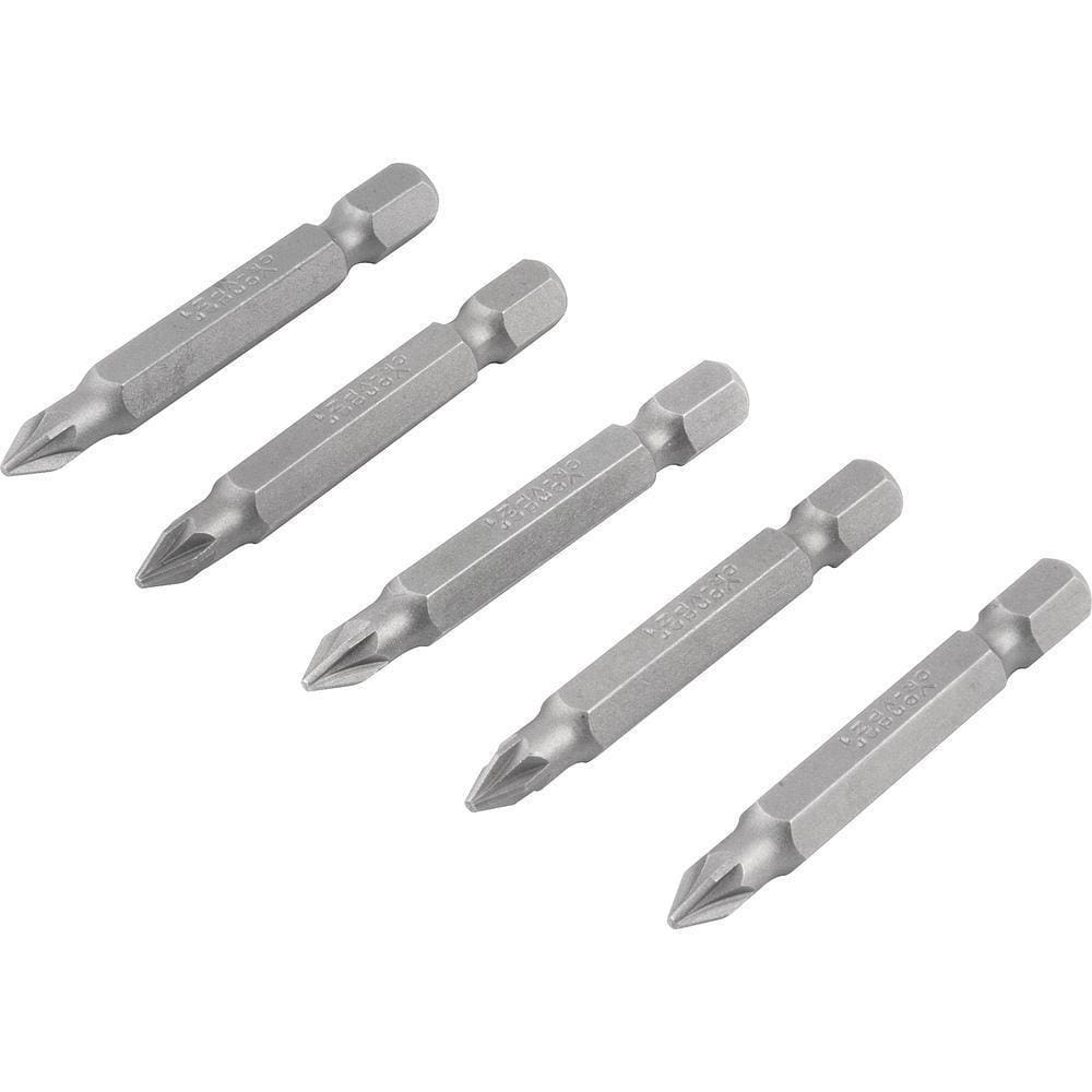 Jogo De Bits Ponteira Pozidrive Com Enc 1/4 Nº 1X50Mm Vonder