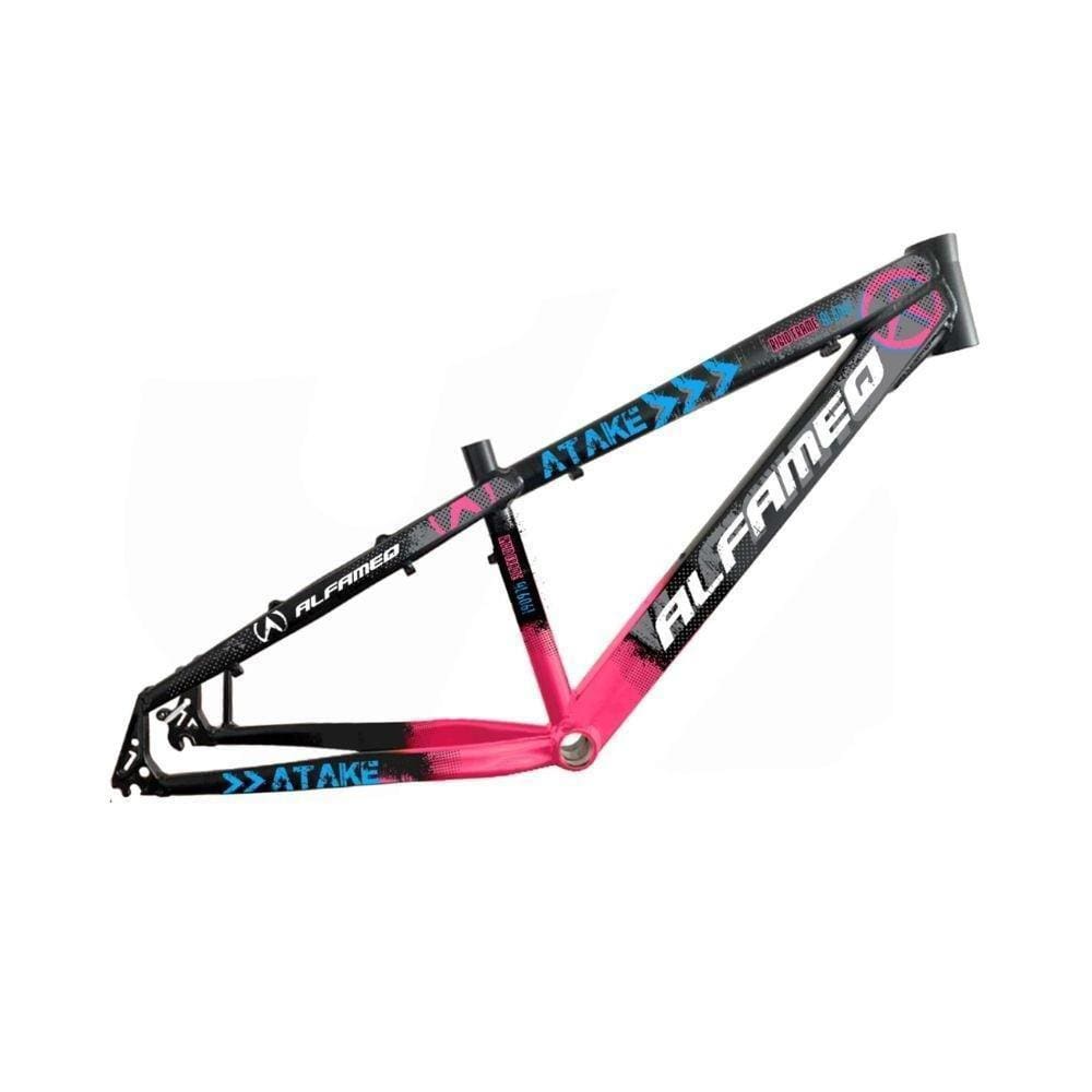 Quadro Freeride Alfameq Atake Aro 26 Alumínio 6061-Pretorosa