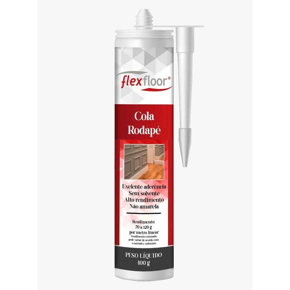 Cola Rodapé Flexfloor Balde 400G