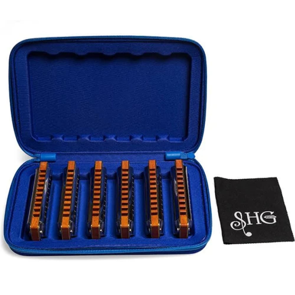 Kit  De Gaitas Master Blues A-C-D-E-F-G