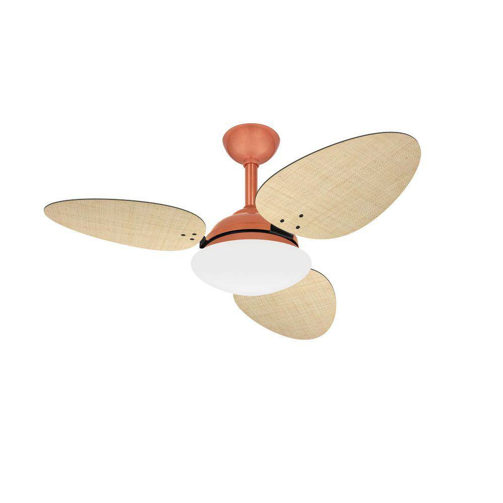 Ventilador De Teto Econômico 3 Pás Natural Trevo Ventax 110V