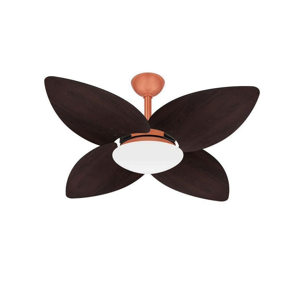 Ventilador Teto Winds Cobre 4 Pás Potente Quarto Ventax 220V
