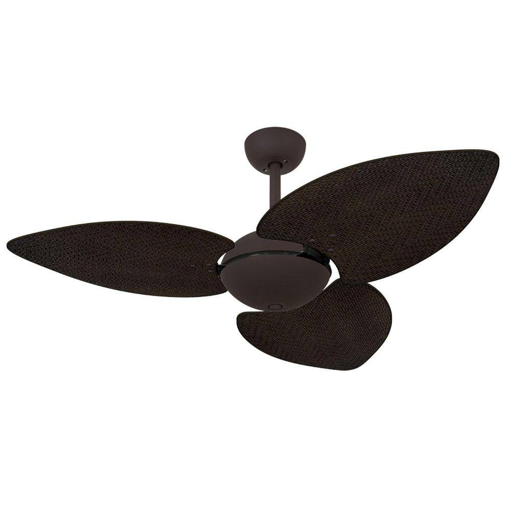 Ventilador De Teto Volare Marrom Office Dunamis Palmae 110V