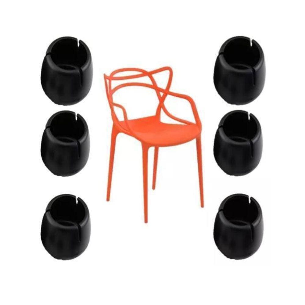 Kit 36 Pçs Protetor Pé Cadeira Feltro 12Mm - 16Mm